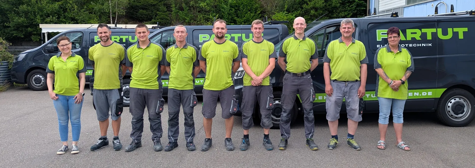 Das Team von PARTUT Elektrotechnik